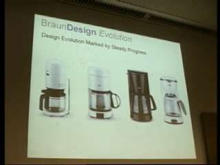 Wykład Petera Schneidera | Dyrektor Corporate Design Braun - 1