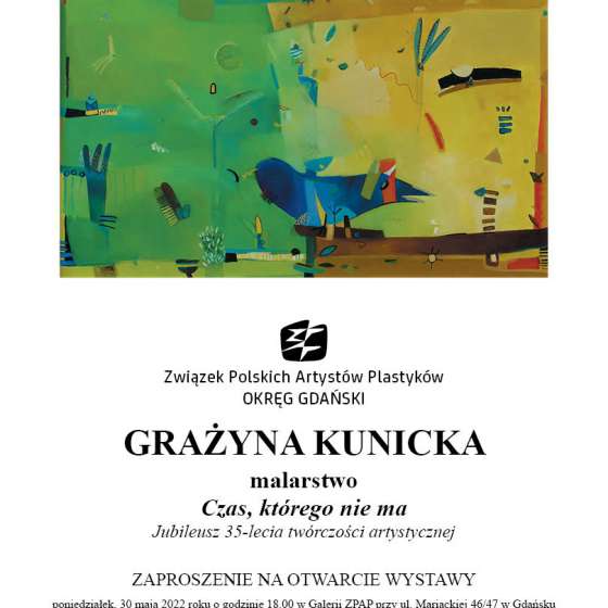 Jubileuszowa wystawa malarstwa Grażyny Kunickiej - 1