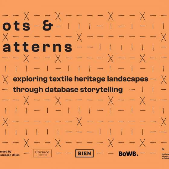 OPEN CALL! “Knots and Patterns”. Odkrywanie krajobrazów dziedzictwa tekstylnego poprzez database storytelling - 1