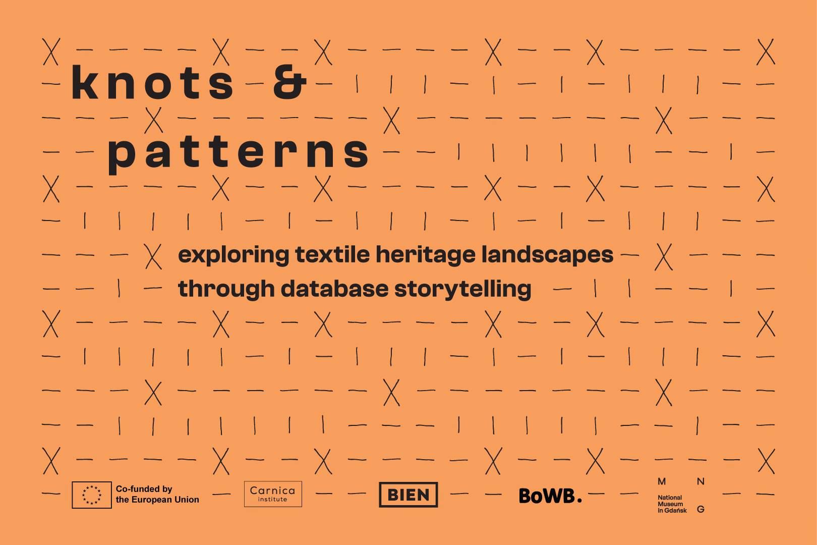 OPEN CALL! “Knots and Patterns”. Odkrywanie krajobrazów dziedzictwa tekstylnego poprzez database storytelling