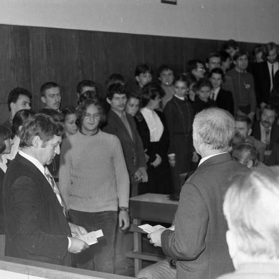 Inauguracja Roku akademickkiego 1981/1982, 1981/1982 [I/96/27]