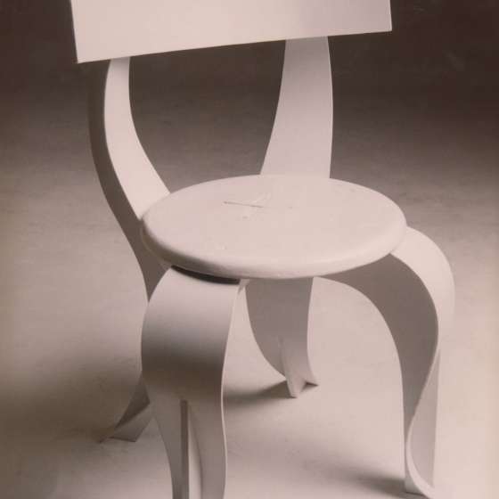 Krzesło, drewno w naturalnym kolorze, Jacek Partyka