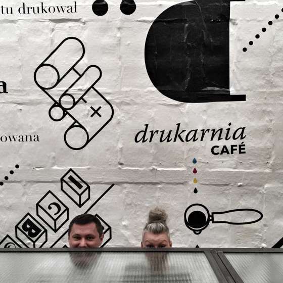 Drukarnia Cafe - identyfikacja wizualna