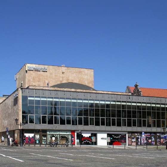 Teatr Wybrzeże - projekt budynku; Gdańsk
