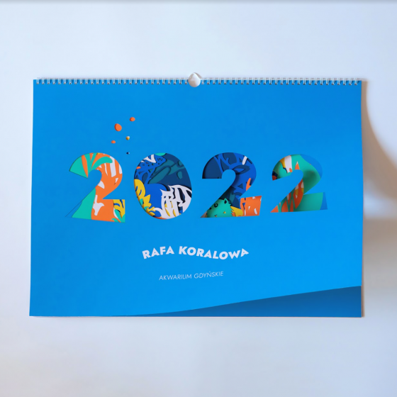 kalendarz Rafa Koralowa, autorka: Martyna Padoł