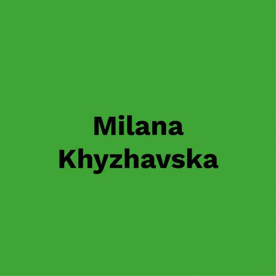 Milana Khyzhavska - Malarstwo