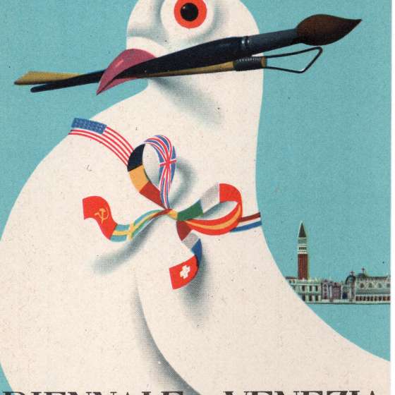 Plakat XXIV Biennale w Wenecji 1948