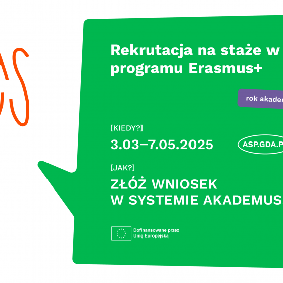 Rekrutacja na wyjazdy na staże w ramach programu Erasmus+. Spotkania informacyjne - 2