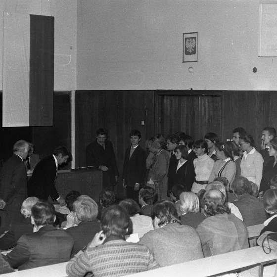 Inauguracja Roku akademickkiego 1981/1982, 1981/1982 [I/96/26]