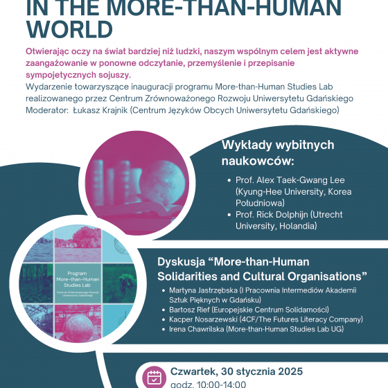 Sympozjum New Solidarities in the More-than-Human World - 1