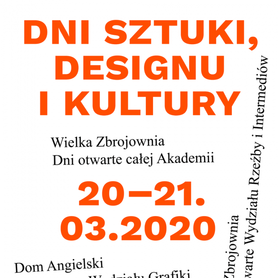 Otwarte Dni Sztuki Designu i Kultury 2020 - 1
