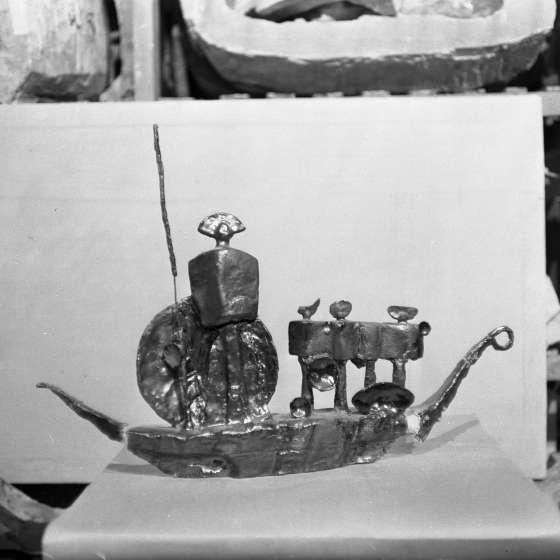 Prace studenckie z pracowni ceramiki prof. Hanny Żuławskiej, 1968