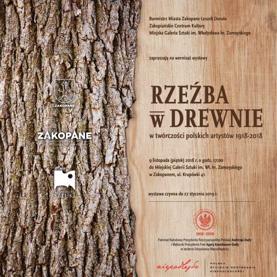 Rzeźba w drewnie w twórczości polskich artystów 1918 - 2018  - 1