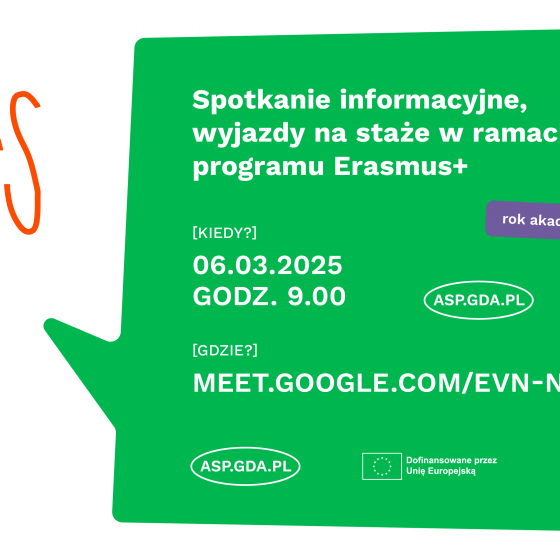 Rekrutacja na wyjazdy na staże w ramach programu Erasmus+. Spotkania informacyjne - 3