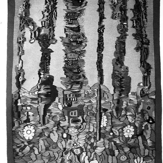 Marian Strzelecki – gobeliny – wystawa NRF, 1971 [X/69/088]