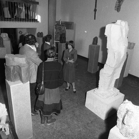 Obrony prac dyplomowych na Wydziale Rzeźby, 1980 [I/28/17]